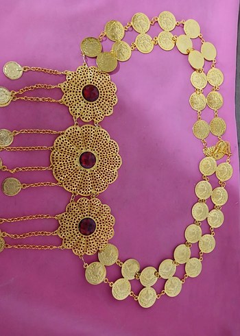 GÜMÜŞ VE ALTIN KAPLAMA KEMER 1 ADET FİYATIDIR - Görsel 4