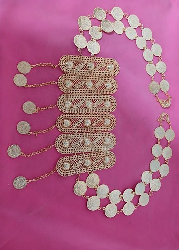 GÜMÜŞ VE ALTIN KAPLAMA KEMER 1 ADET FİYATIDIR - Görsel 5