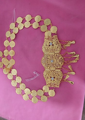 GÜMÜŞ VE ALTIN KAPLAMA KEMER 1 ADET FİYATIDIR - Görsel 8