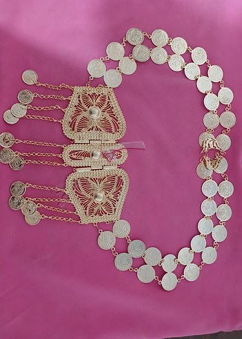 GÜMÜŞ VE ALTIN KAPLAMA KEMER 1 ADET FİYATIDIR - Görsel 7