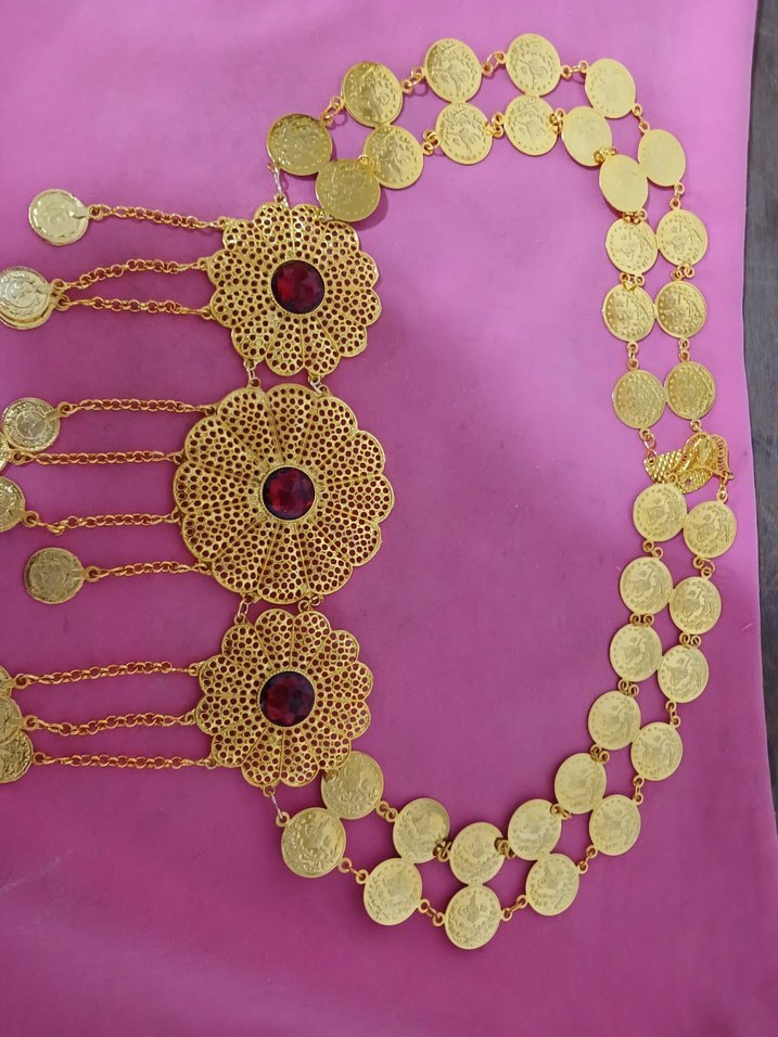 GÜMÜŞ VE ALTIN KAPLAMA KEMER 1 ADET FİYATIDIR - Görsel 4