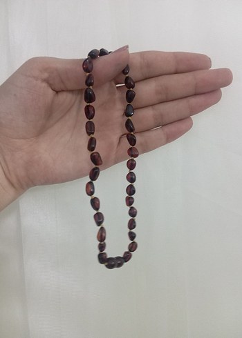 çocuk kehribar kolye - Görsel 2