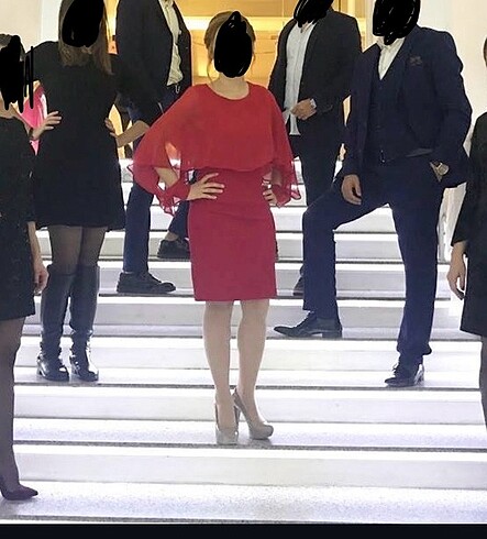 Kırmızı abiye