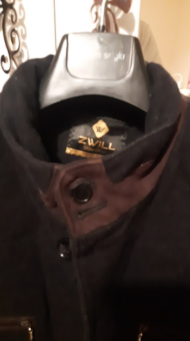 Erkek Siyah Deri Kısa Kesim Ceket - Görsel 3