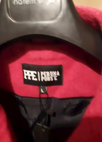 Kırmızı Süet Kadın Trençkot - Görsel 3