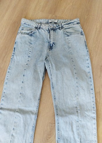 Diğer Kadın Mavi Pastel Midi Kot Pantolon
