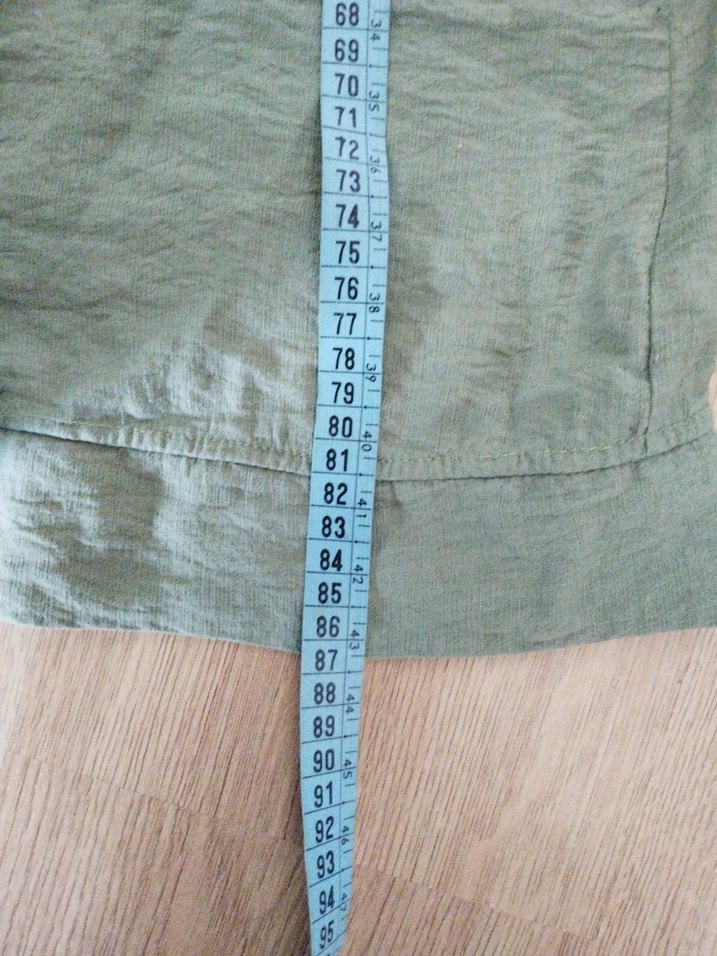 Turkuaz Uzun Kollu  Tunik - Görsel 3