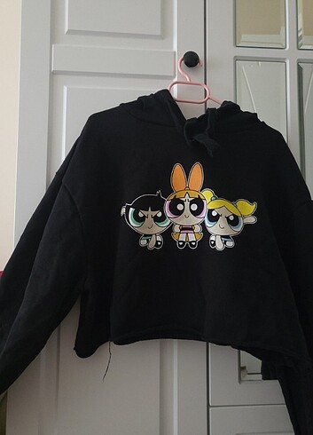 Powerpuff girls crop sweatshirt 