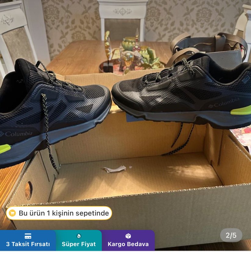 Erkek columbia ayakkabı Outdoor Spor Ayakkabı - Görsel 3