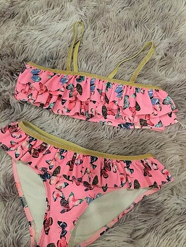 7 Yaş Beden Kız çocuk bikini 7 yaş