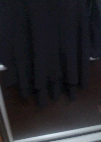 siyah gömlek fırfır detaylı arkadan kuğu gbi - Görsel 4