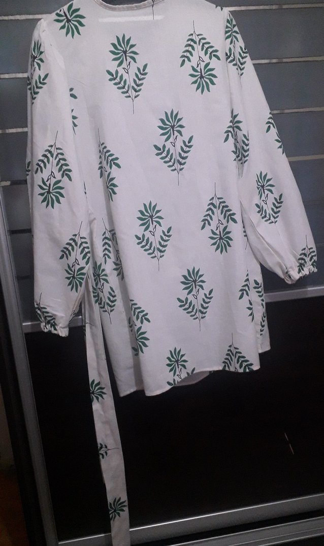 Kapüşonlu, Pamuklu Kız Pançosu, Gri - Görsel 3