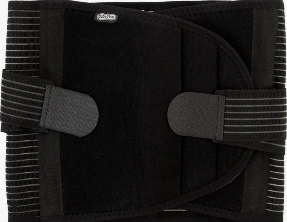 Siyah Doğum Sonrası Balenli Korse - Görsel 2