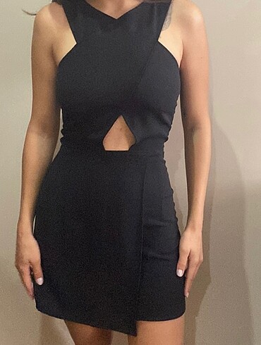 H&M Marka Çok Şık Gece Elbisesi