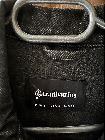 Stradivarius Stradivariys Marka Siyah Kot Ceket