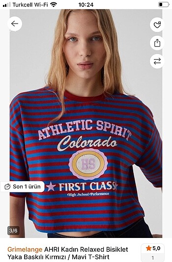 Çizgili Tshirt