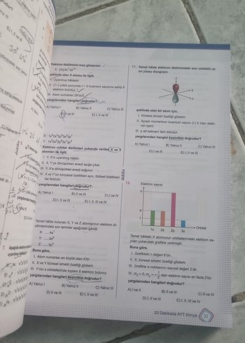 20 Dakikada Kimya Soru Bankası AYT