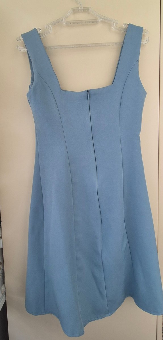 Milla Mavi Kısa Elbise - Görsel 2