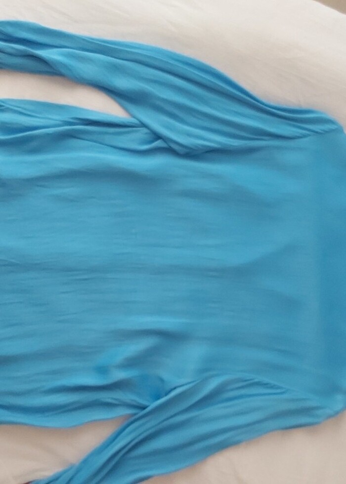 Zara Satan Gömlek - Görsel 2