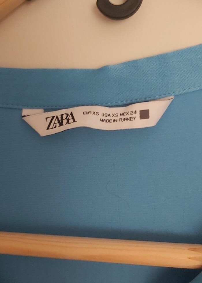 Zara Satan Gömlek - Görsel 5