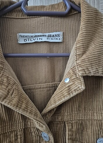 Dilvin Kadife Ceket - Görsel 5