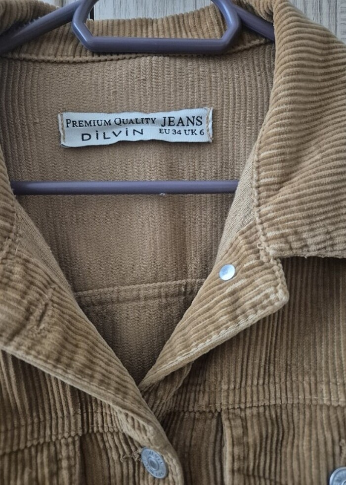 Dilvin Kadife Ceket - Görsel 5