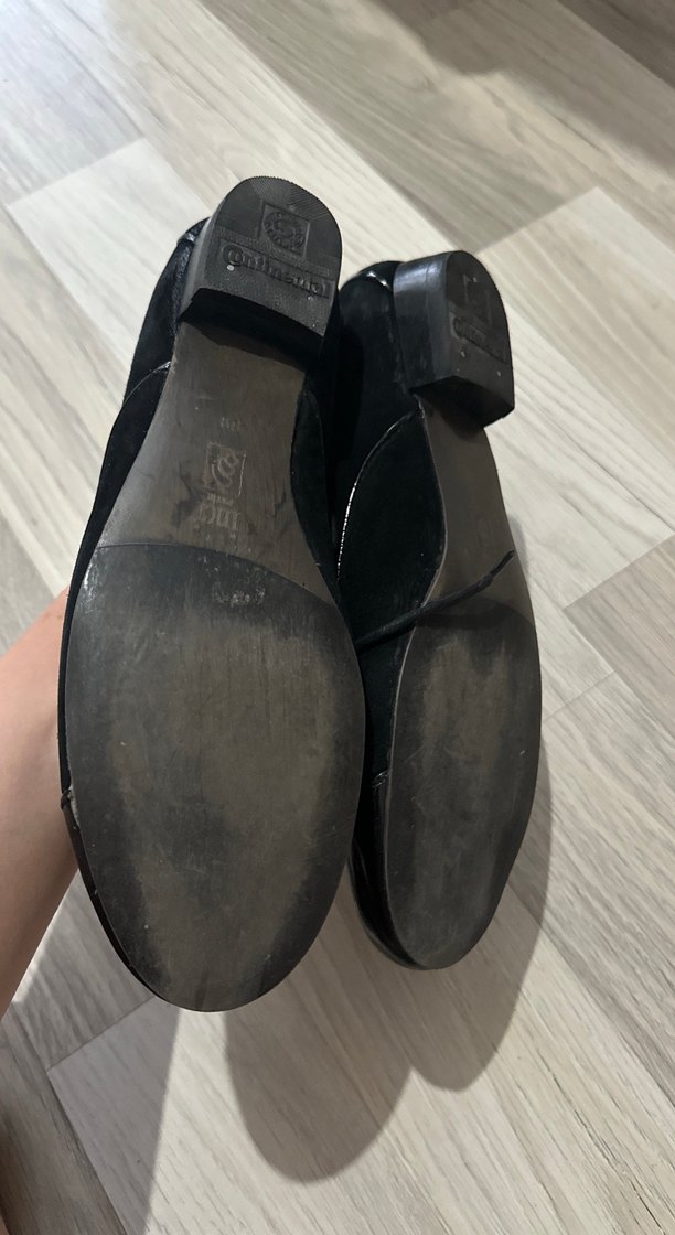 Siyah Bağcıklı Kadın Ayakkabı - Görsel 4