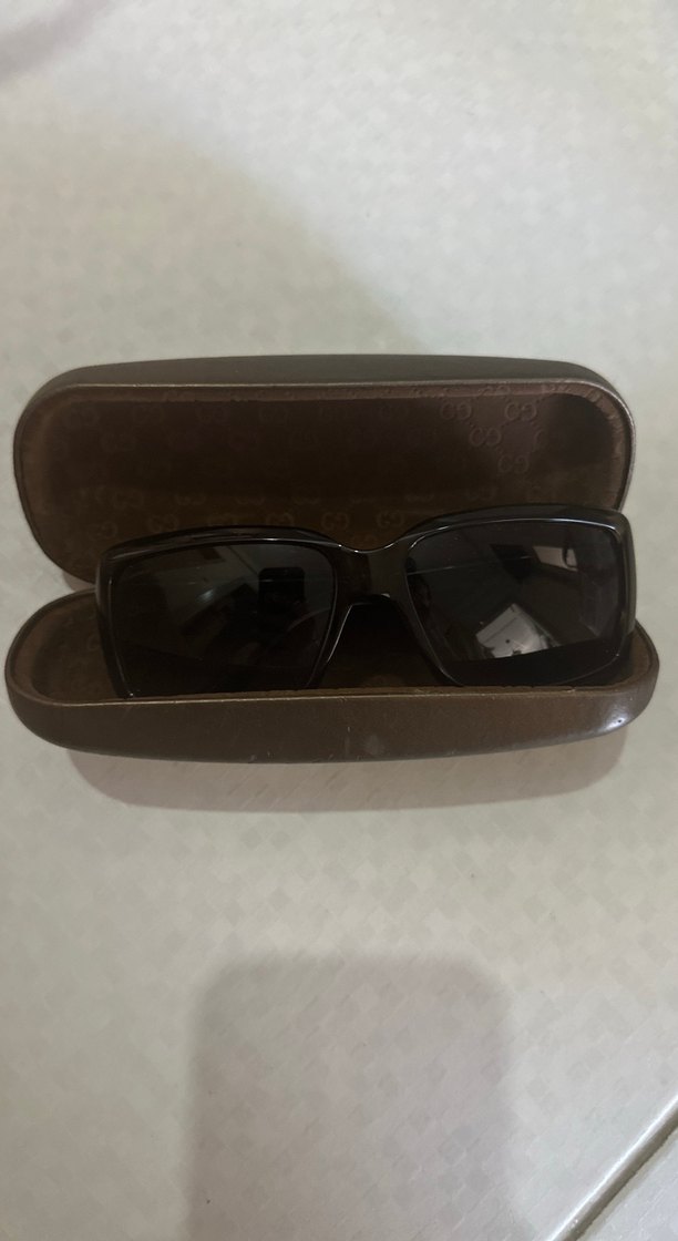 Klasik Şeffaf Kahverengi Kadın Güneş Gözlüğü - Görsel 3