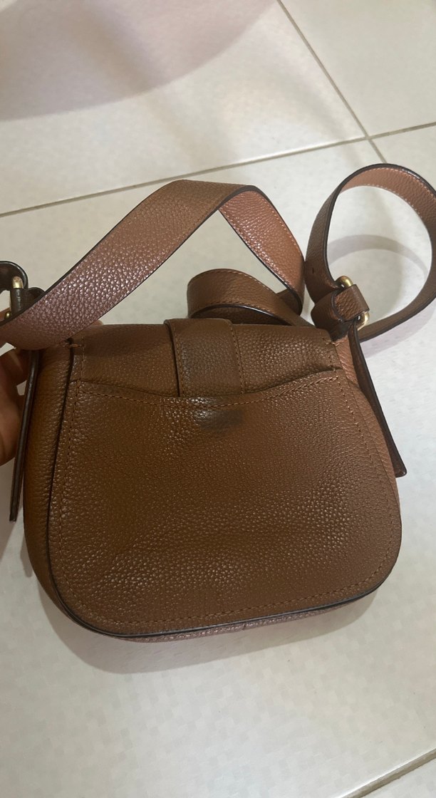 Klasik Modern Kahverengi Deri Kadın Çanta - Görsel 3