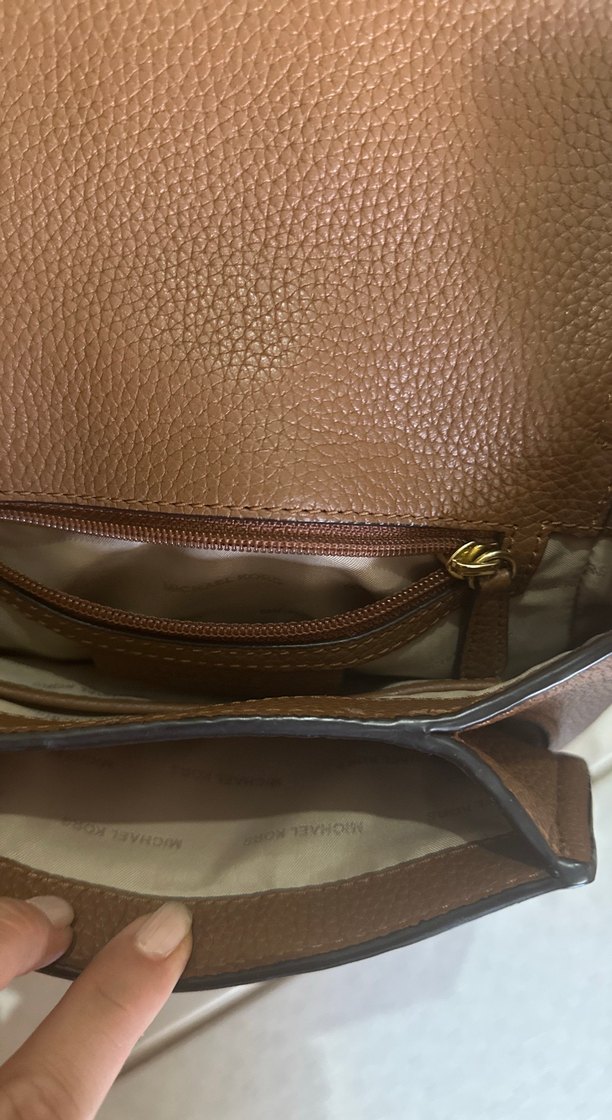 Klasik Modern Kahverengi Deri Kadın Çanta - Görsel 4