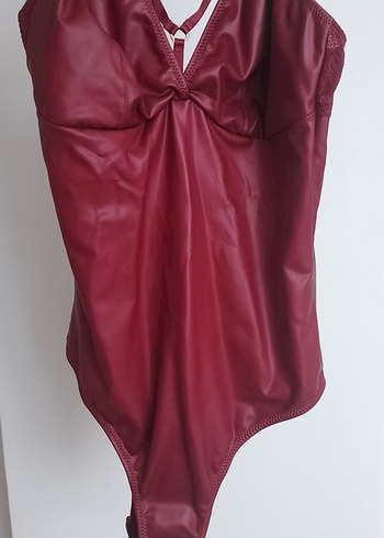 Deri görünümlü Bralet/ Büstiyer