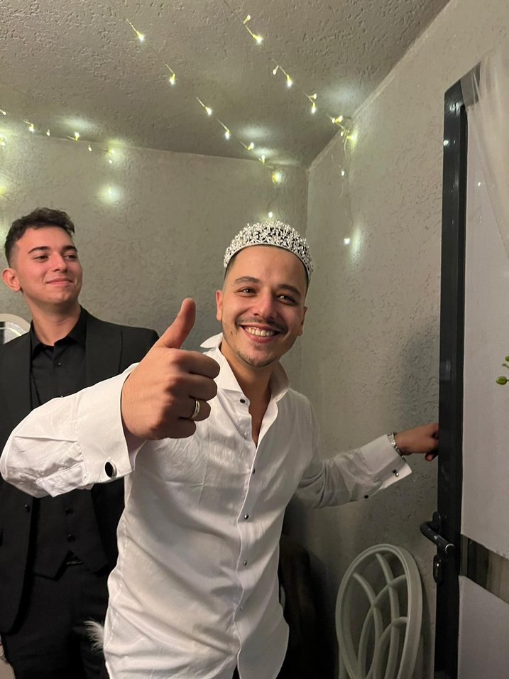 Gelin tacı parlak gümüş - Görsel 2