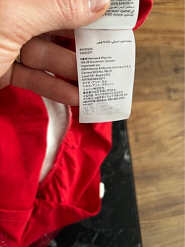 9-12 Ay Beden H&M elbise