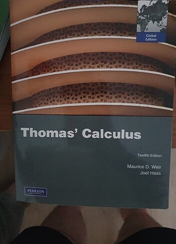 Pearson yayınları Thomas Calculus