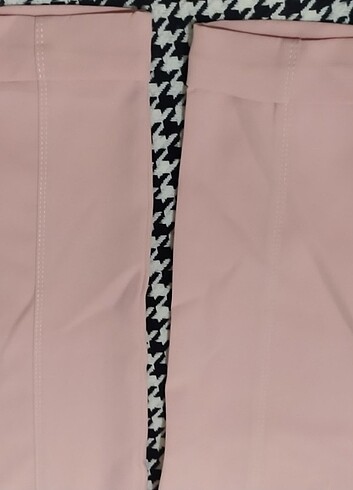 Zara Şeker pembesi kumaş pantolon