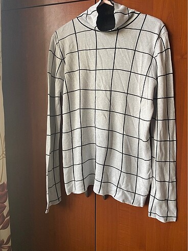 H&M Gri ekose kazak