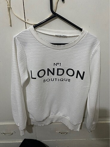 H&M Beyaz sweatshirt