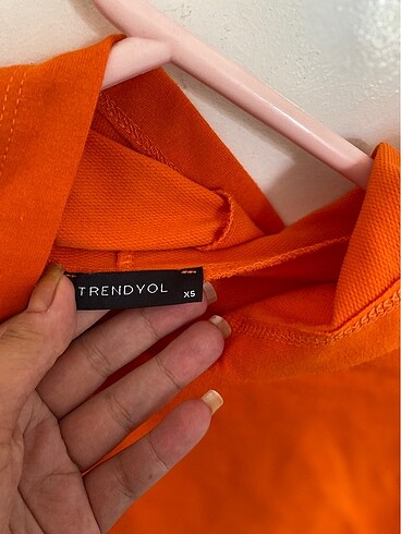 s Beden turuncu Renk Turuncu sweatshirt