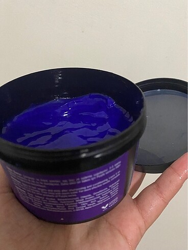 Beden Renk Mor maske