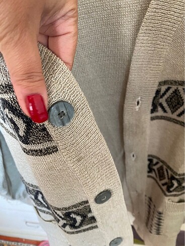 xl Beden camel Renk Kahverengi vintage hırka