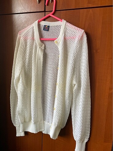 Vintage Love Krem rengi dantelli hırka
