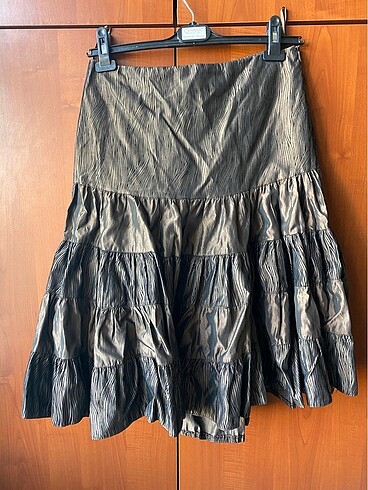 Vintage Love Kahverengi vintage etek