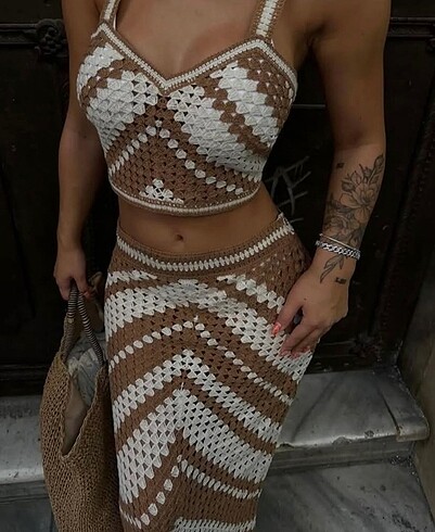 Bej ikili takım - Görsel 3