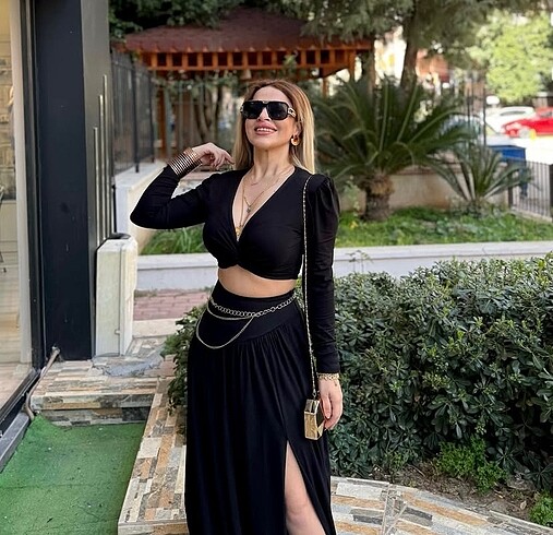 Mango Siyah ikili takım