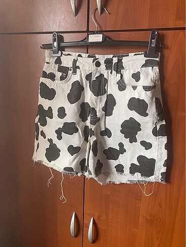 Mavi Jeans Beyaz kot şort
