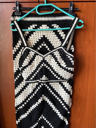 Siyah ajurlu ikili takım - Görsel 4