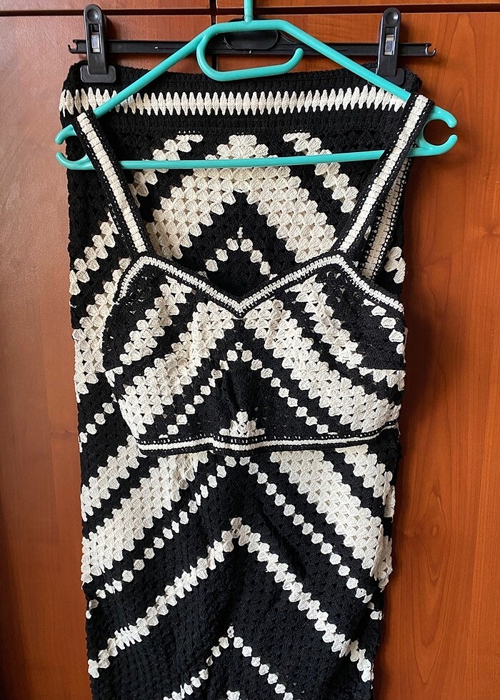 Siyah ajurlu ikili takım - Görsel 4