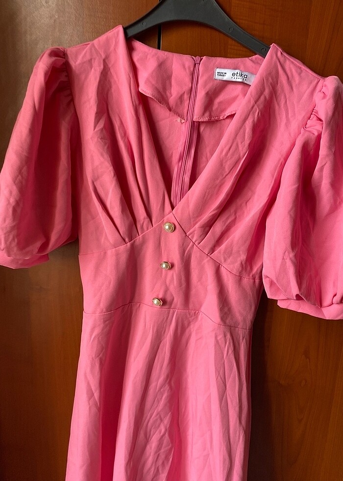 Pembe elbise - Görsel 2