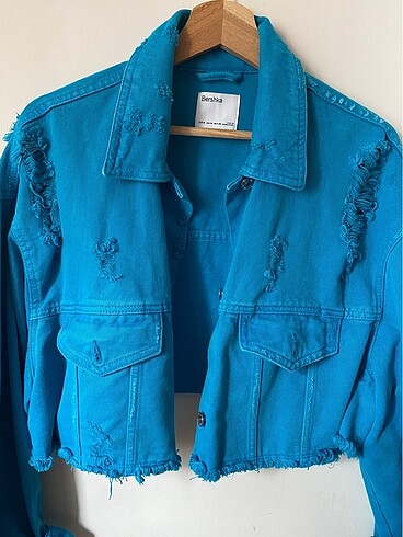 Bershka oversize crop ceket