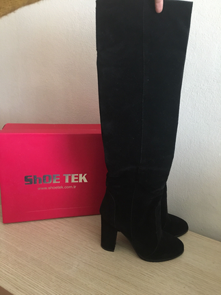 Shoe Tek Süet çizme